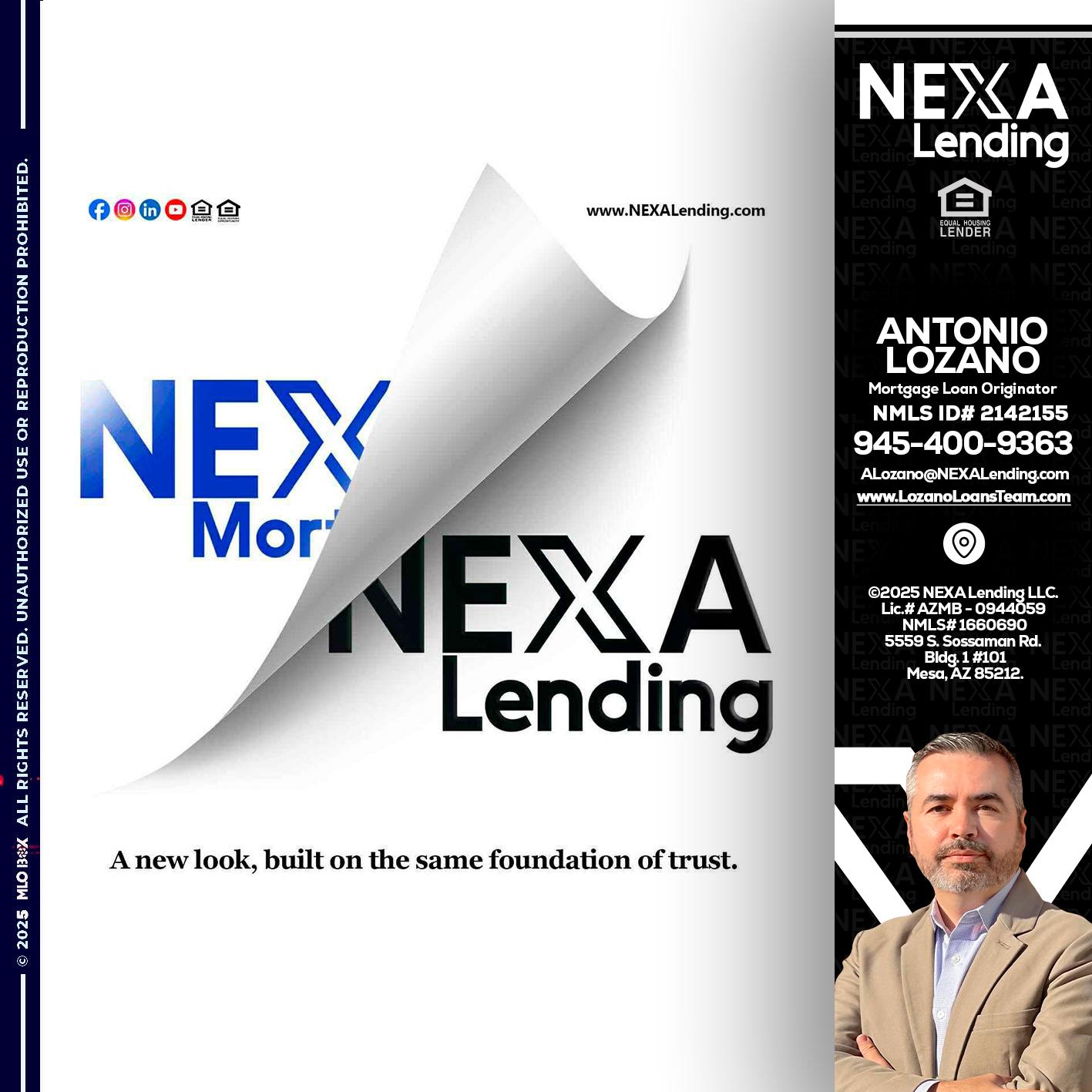 NEXA LENDING - Antonio Lozano -Mortgage Loan Originator