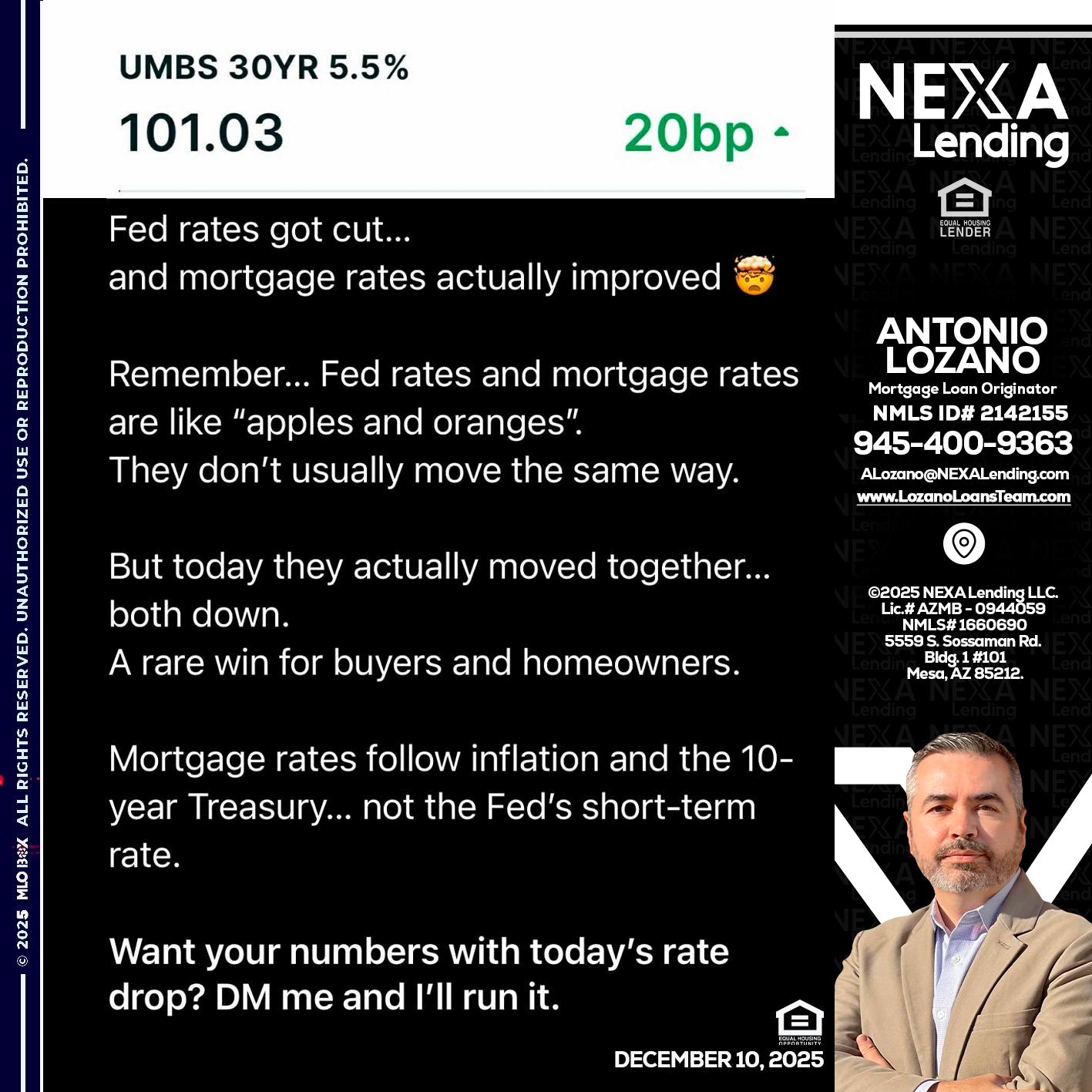 101.3 - Antonio Lozano -Mortgage Loan Originator