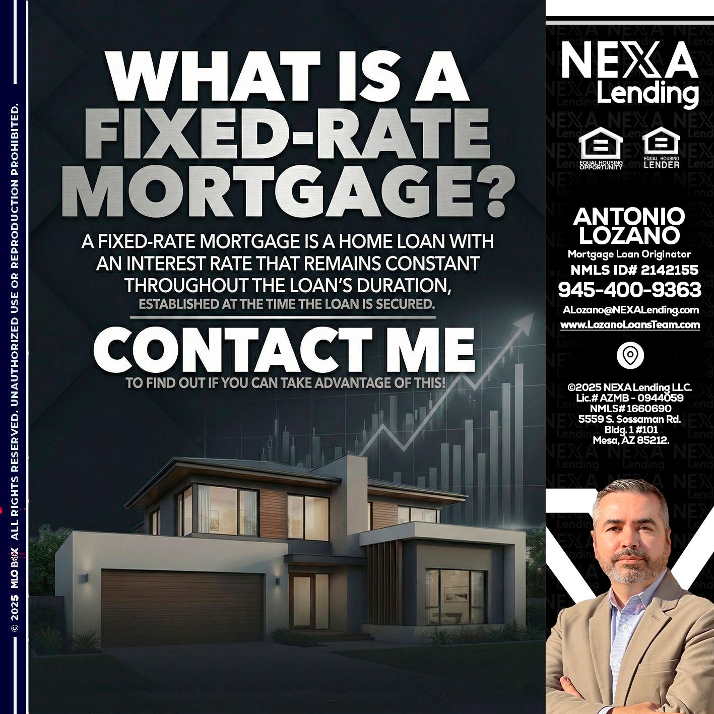 WHAT IS A - Antonio Lozano -Mortgage Loan Originator