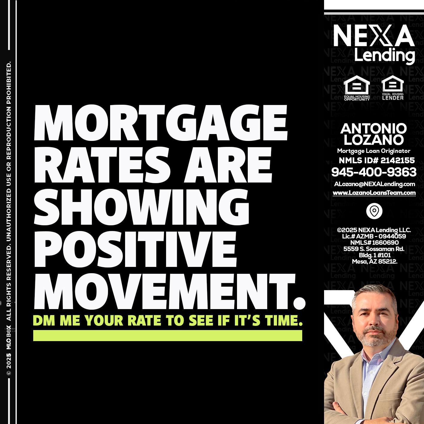 MORTGAGE - Antonio Lozano -Mortgage Loan Originator