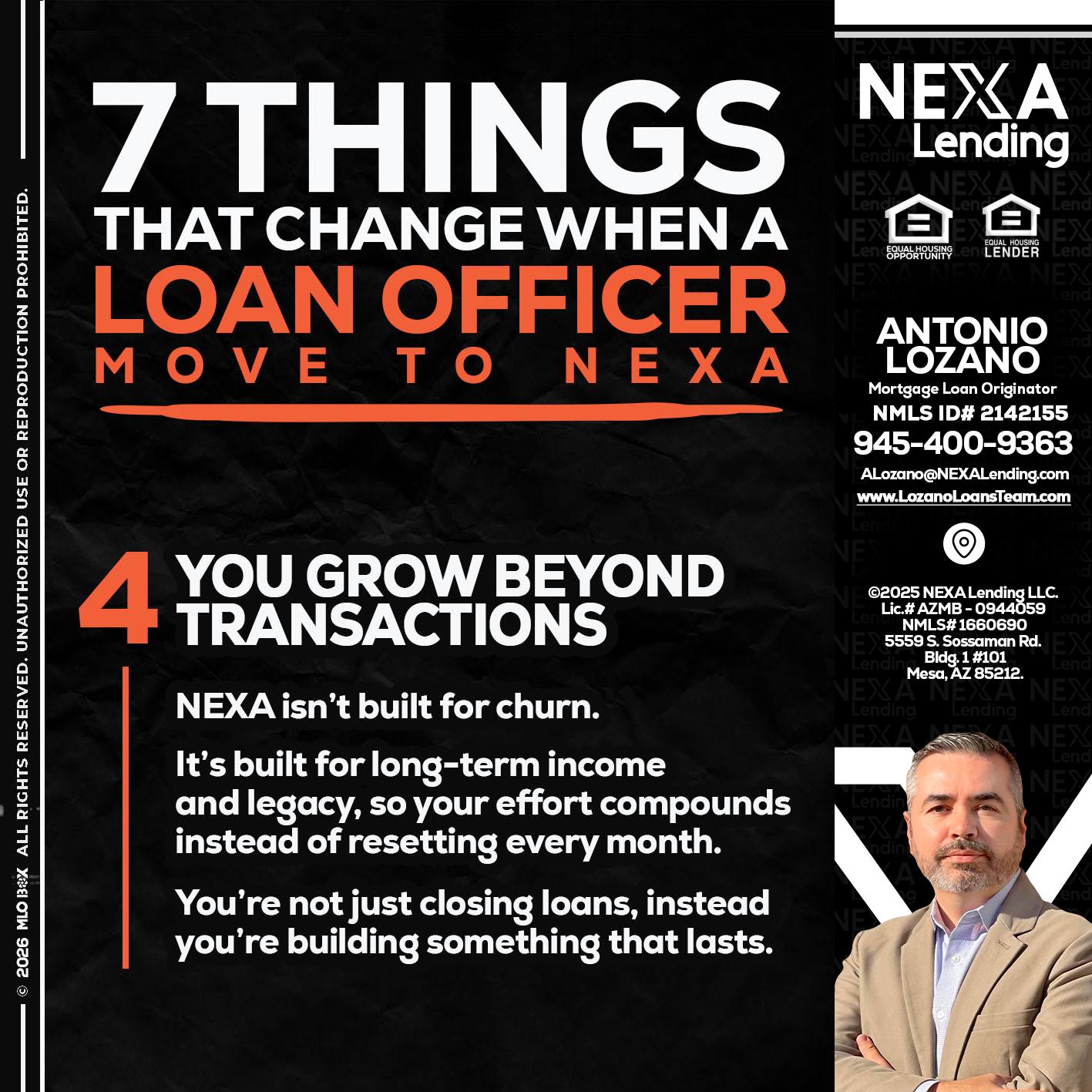 7 THINGS (4) - Antonio Lozano -Mortgage Loan Originator