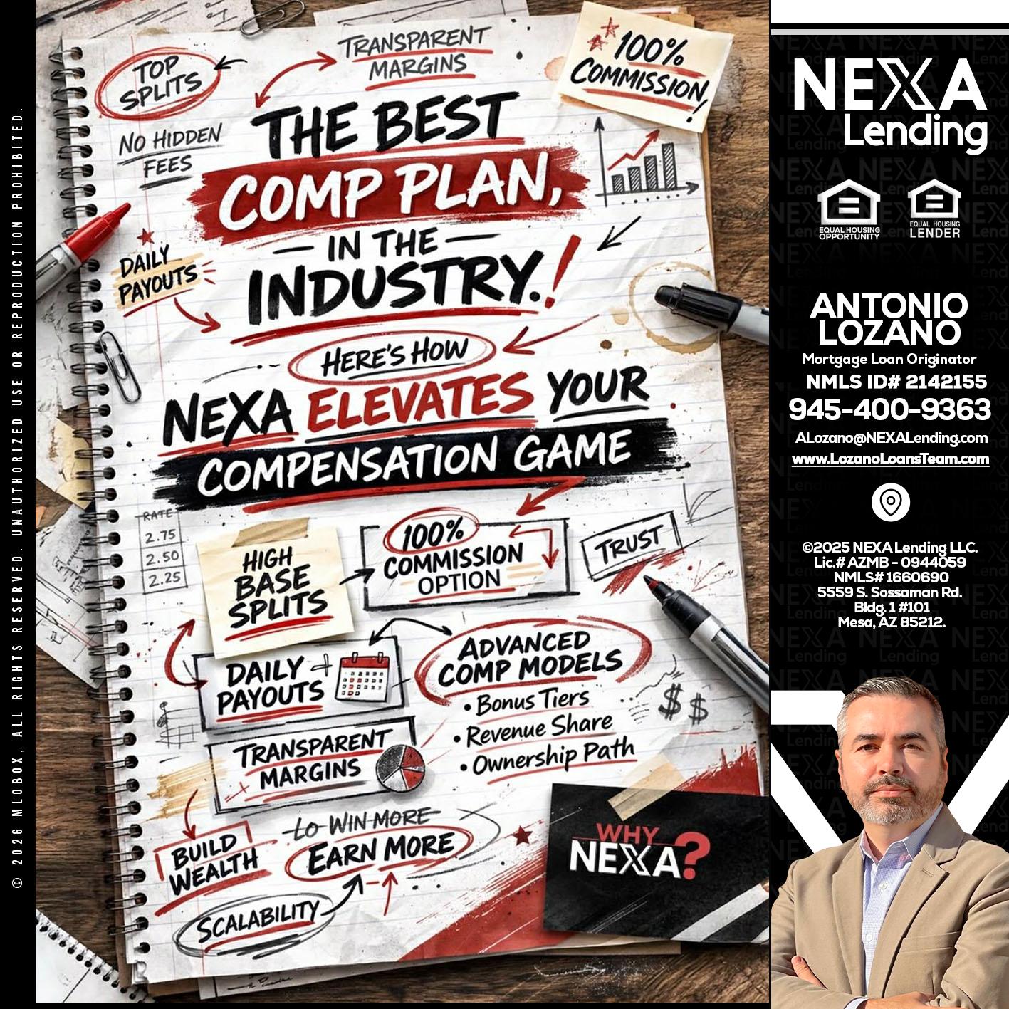 THE BEST COMP - Antonio Lozano -Mortgage Loan Originator