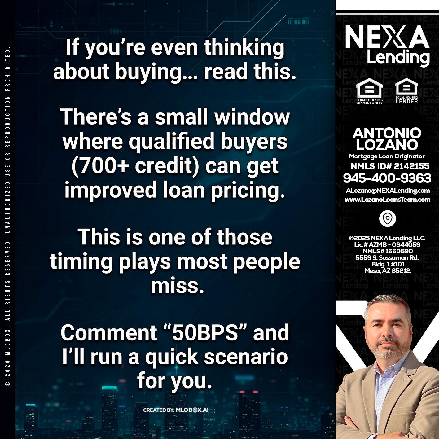 IF YOU EVER - Antonio Lozano -Mortgage Loan Originator